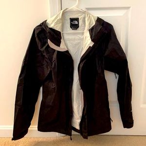 Black North Face Wind Breaker Jacket